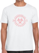 T-Shirt Heren - Examenklas 2022 - Roze