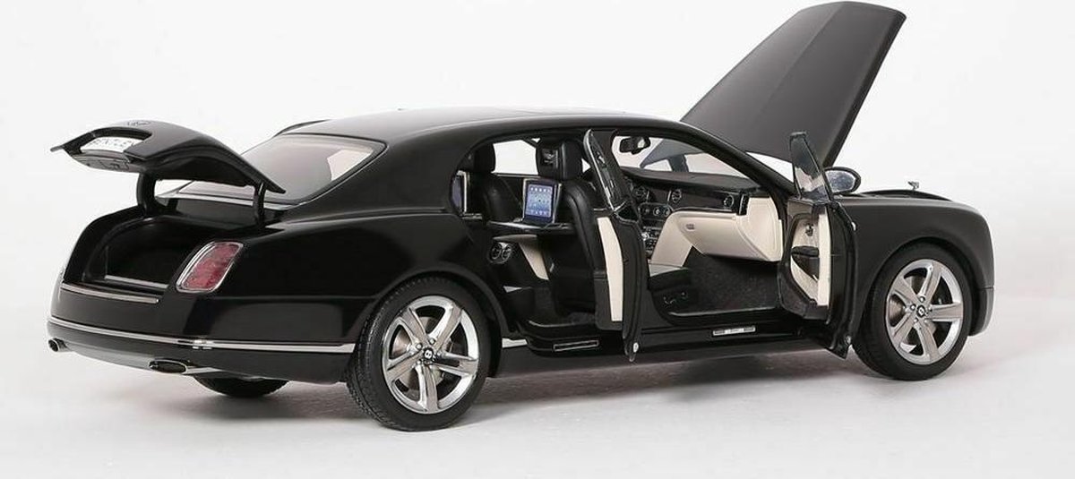 Bentley Mulsanne 2010 Noire 1/18 Rastar - Miniature Collection Zamac