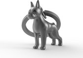 Metalmorphose Boxer Hond Sleutelhanger 3D Metaal