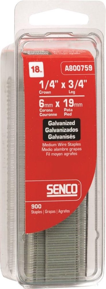 L-Nieten binnenbreedte 3,34 mm - 38 mm gegalvaniseerd - te in blister verpakking ( 600 stuks )