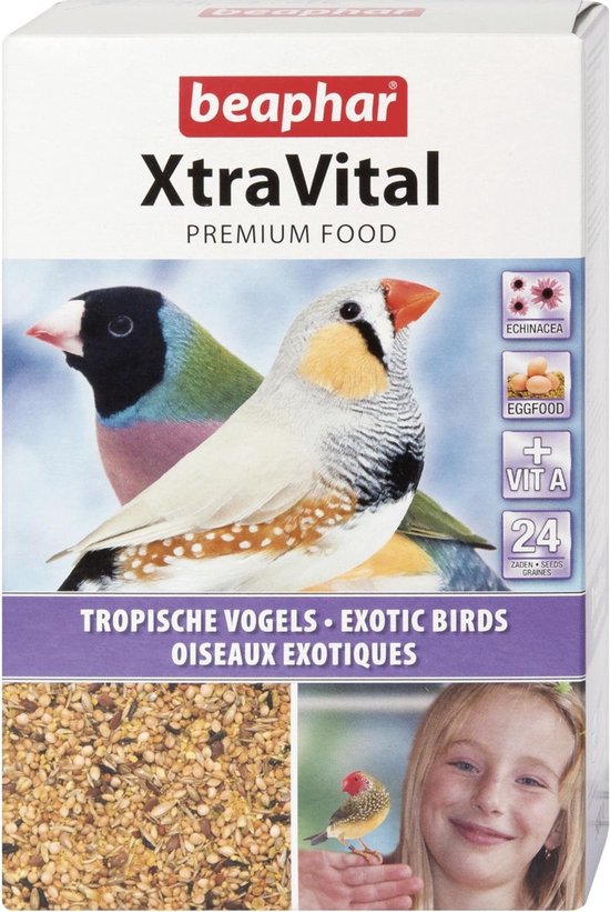 Beaphar Xtravital Tropische Vogel - Vogelvoer - 500 g