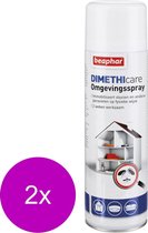 Beaphar Dimethicare Omgevingsspray - Anti vlooien en tekenmiddel - 2 x 400 ml 400ml