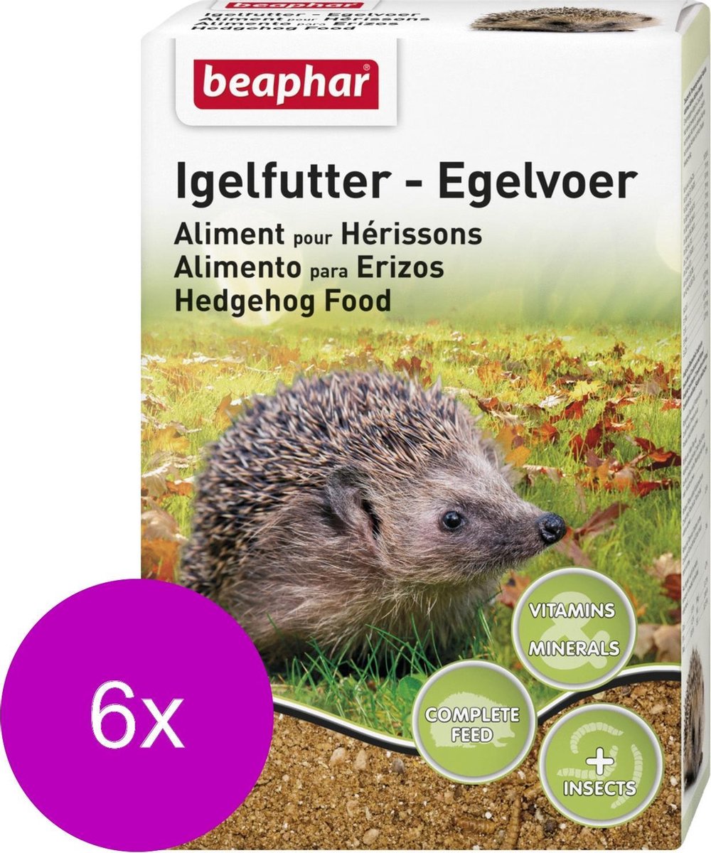 Beaphar Egelvoer - Voer - 6 x 1 kg
