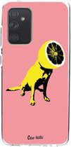 Casetastic Samsung Galaxy A52 (2021) 5G / Galaxy A52 (2021) 4G Hoesje - Softcover Hoesje met Design - Lemon Dog Print