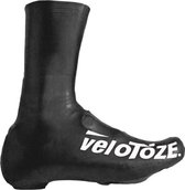 Velotoze Overschoenen Road 2.0 Hoog Rubber Zwart Maat Xl