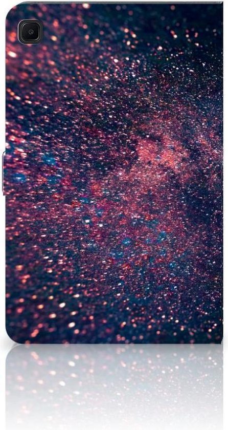 Étui pour tablette avec nom Étui pour tablette Samsung Galaxy Tab S6 Lite avec fermeture magnétique Designs étoiles