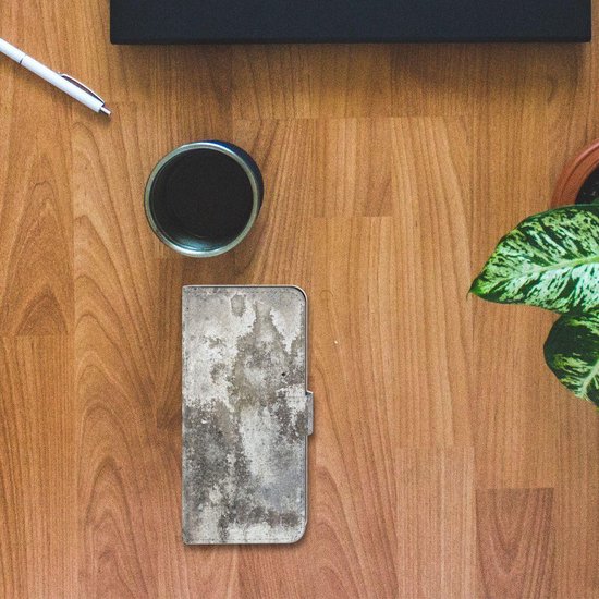 Case Cover pour OnePlus 8T Portefeuille Béton