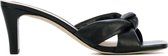 Unisa Vrouwen Leren    Slippers /   - Masha - Zwart - Maat 41