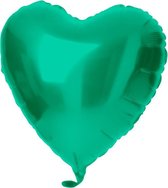 18in/45cm Heart Matt Green