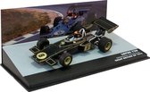 Lotus Ford 72D #8 Emerson Fittipaldi (Zwart/Goud) (15cm) 1/43 Atlas - Modelauto - Schaalmodel - Model auto - Miniatuurautos - Miniatuur auto