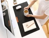 bureaulegger - gaming mat - bureau onderlegger -  bureau mat - bureau organizer - xxl muismat - zwart