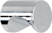Meubelknop Cilinder 18mm glans nikkel