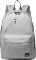 YLX Cornel Backpack. Licht grijs. 15" laptop sleeve. Recycled Rpet materiaal. Eco-friendly. Gerecyclede plastic flessen. Volwassenen / middelbare scholieren. Schooltas / reistas