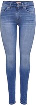 Only ONLBLUSH LIFE MID SKINNY  REA12187 NOOS Medium Blue Denim Dames Jeans - Maat S X L32