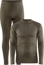 Craft Core Warm Baselayer Set, heren, Dark Olive