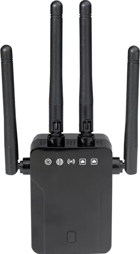 Evolueren Technologie agenda ES - 2021 - Wifi Versterker - Zwart - Repeater - 2.4 GHz - 5G - Router -  Booster -... | bol.com