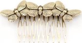 goudkleurig- haarschuif-vlinders-Metaal-Dames-Charme Bijoux