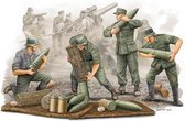 The 1:35 Model Kit of a German Field Howitzer Gun Crew.

Plastic Kit 
Glue not included
188 Plastic Parts
The manufacturer of the kit is Trumpeter.This kit is only online avai