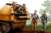 The 1:35 Model Kit of a German SPG Crew.

Plastic Kit 
Glue not included

The manufacturer of the kit is Hobby.This kit is only online available.