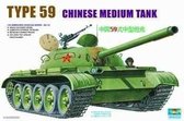 The 1:35 Model Kit of a Chinese Type 59 Tank.

Plastic Kit 
Glue not included

The manufacturer of the kit is Trumpeter.This kit is only online available.