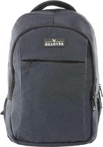 HEANVER XL Rugzak 17" - Laptop Backpack 17 inch 36L - Dames / Heren - Waterafstotend - Zwart