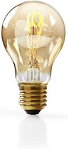 Allteq | Dimbare E27 led filament lamp | A60 | 3 Watt | 100 lm | Warm wit | 2000K