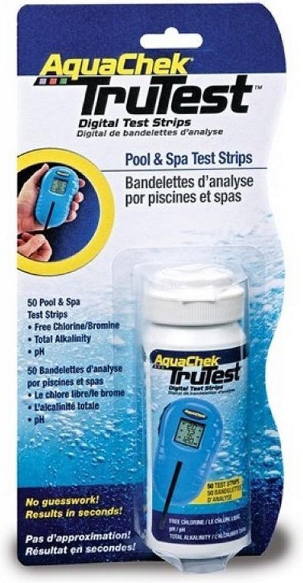 Aquachek zout teststrips voor het meten van zout in zwembadwater