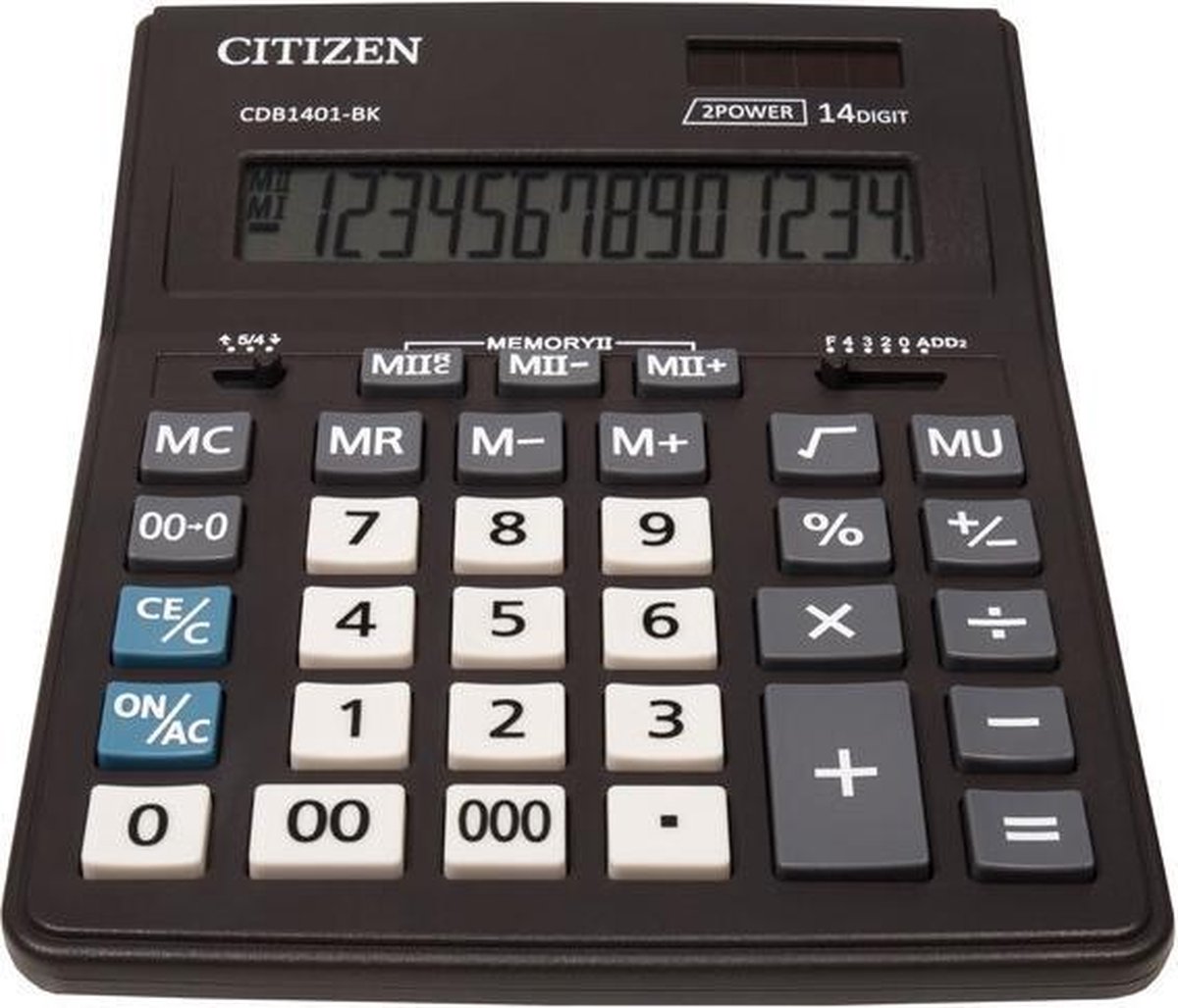 Calculator Citizen CDB1401BK - desktop BusinessLine