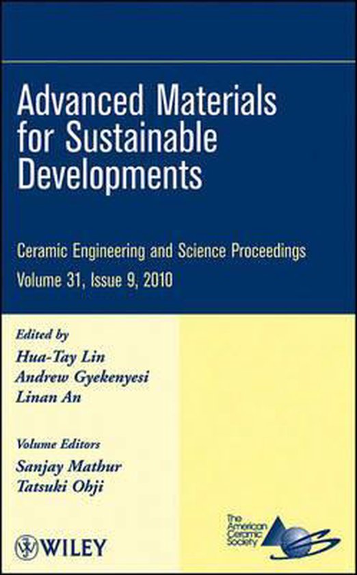 Advanced Materials for Sustainable Developments 9780470594742 HT