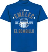 Emelec Established T-shirt - Blauw - 3XL