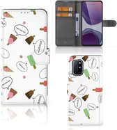 Telefoonhoesje OnePlus 8T Flip Cover IJsjes