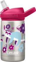 CamelBak Eddy+ Kids SST Vacuum Insulated - Isolatie Drinkfles - 350 ml - Metaal (Flower Sloth)