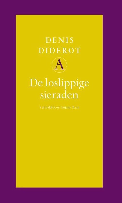 Cover van het boek 'De loslippige sieraden' van D. Diderot