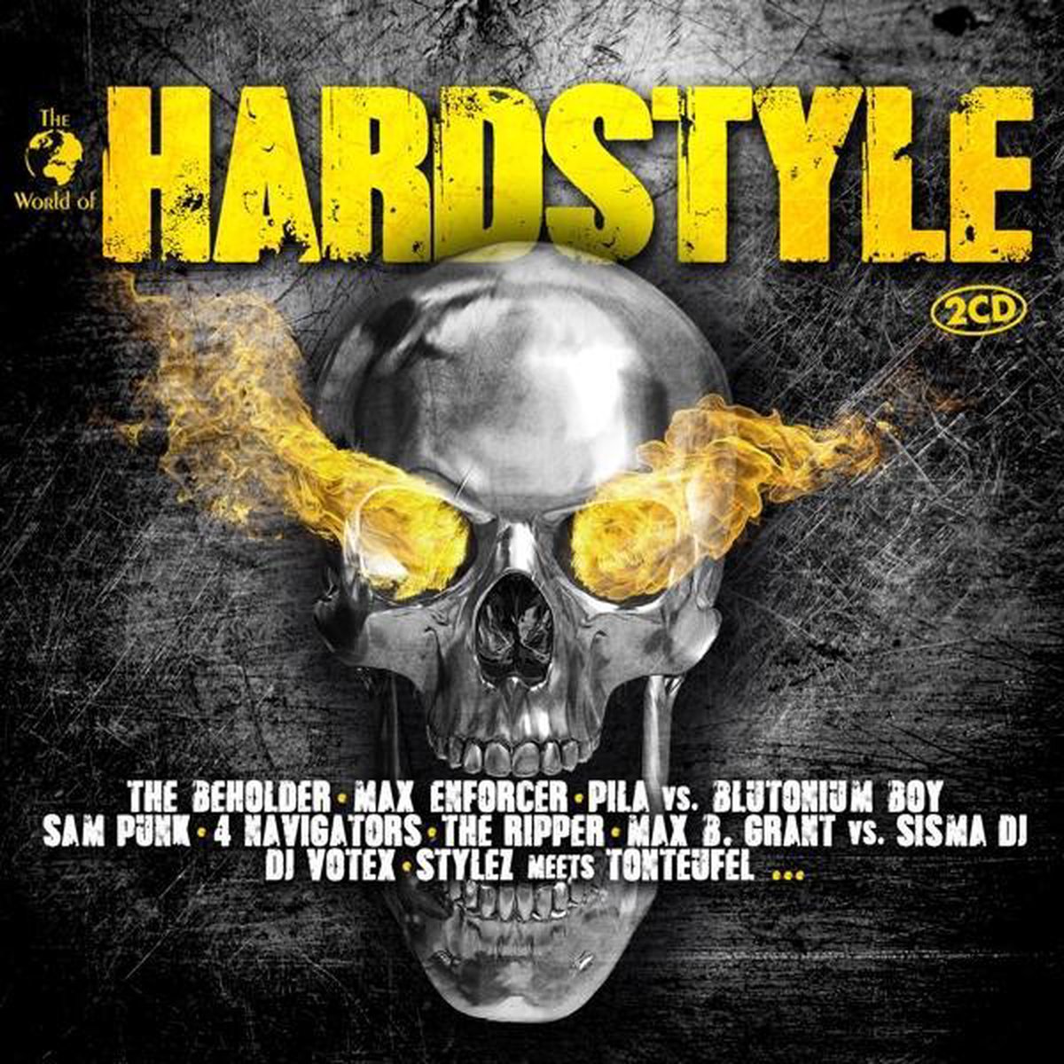 Hardstyle, various artists CD (album) Muziek