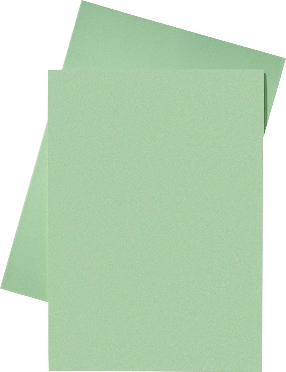 3x Esselte dossiermap groen, papier van 80 g/mÂ², pak a 250 stuks