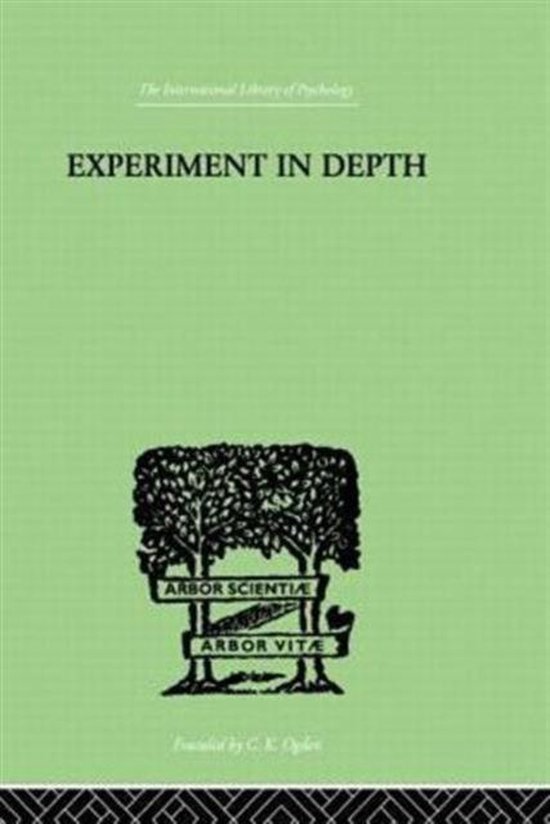 Experiment in Depth - cover