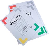 18x Gallery tekenblok 24x32cm, extra zwaar houtvrij papier, 190 g/mÂ², blok van 20 vel