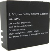 Easypix 01470 Lithium-Ion (Li-Ion) 1050mAh 3.7V oplaadbare batterij/accu