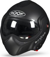 ROOF BoXXer Mat Graphite Systeemhelm - Motorhelm - Maat L