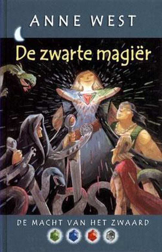 Cover van het boek 'De Macht van het Zwaard / 4 De zwarte magier' van A. West
