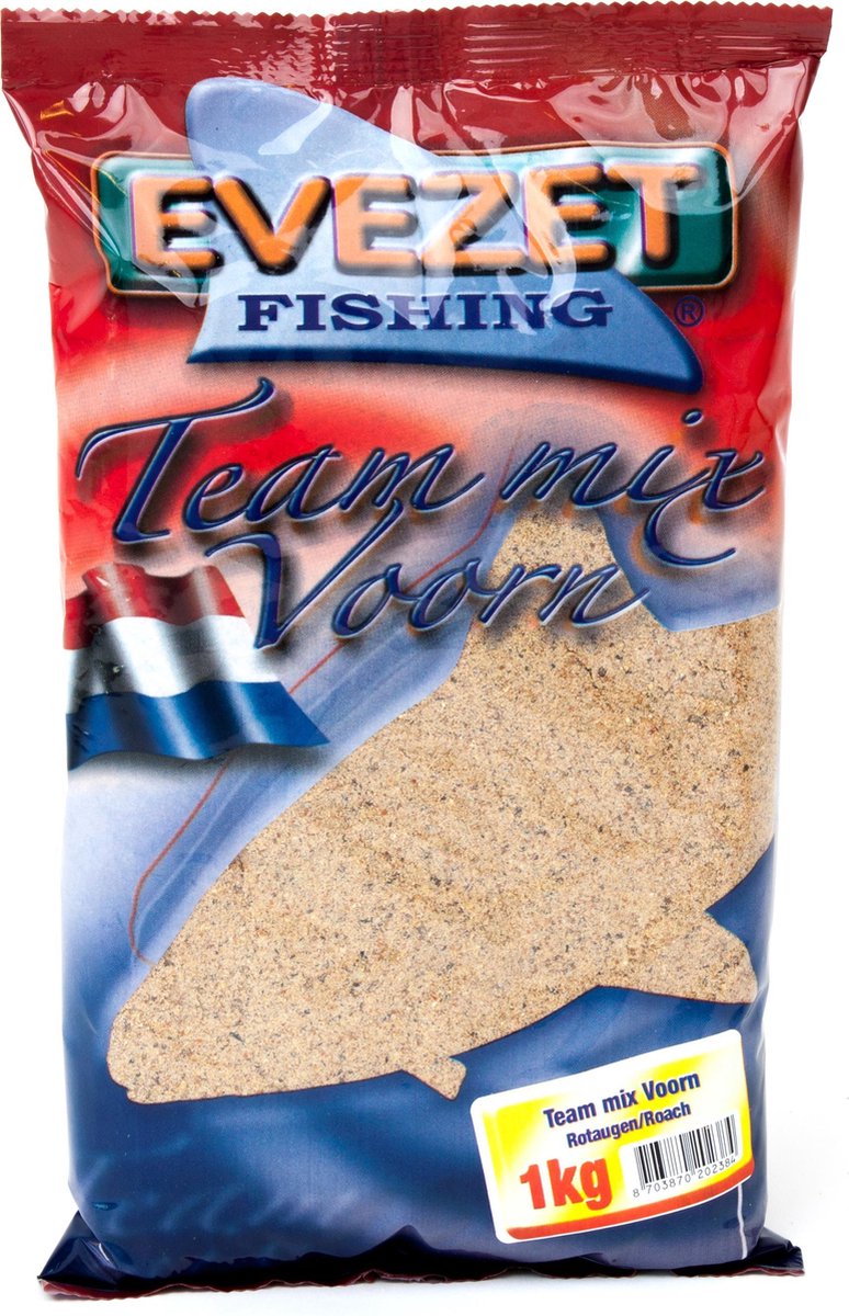 Evezet Teammix- Voorn - Bruin - 1kg - Bruin