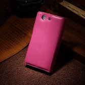 Sony Xperia Z3 Compact Stand Case Hoesje Roze