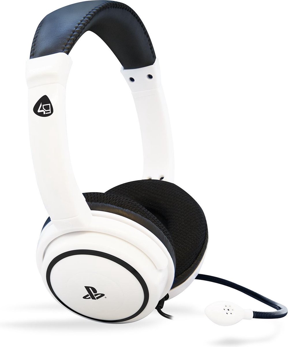 Bol Com 4gamers Pro4 40 Gaming Headset Wit Ps4