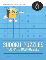 Sudoku Puzzles - 180 Hard 9x9 Puzzles