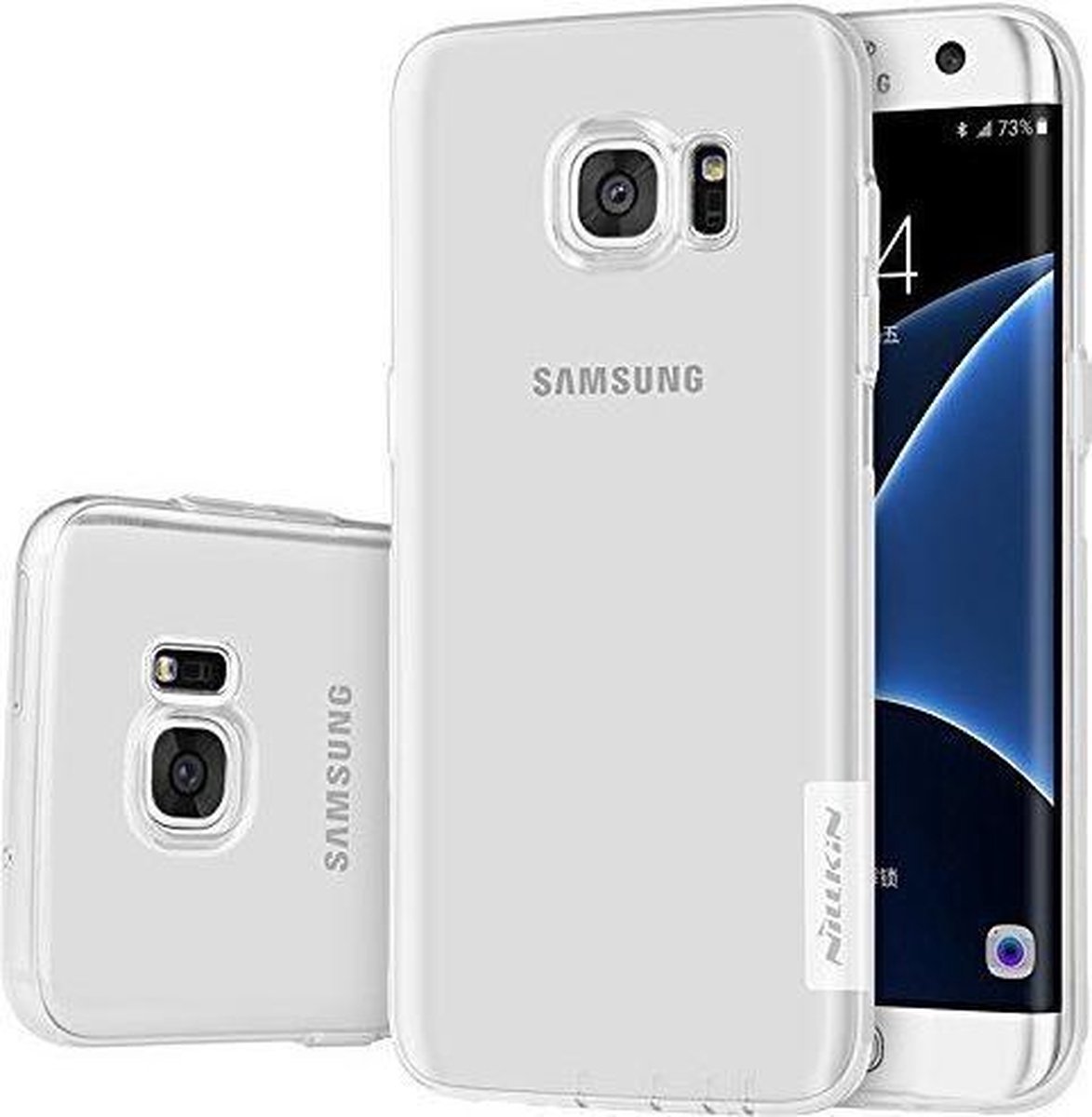 Nillkin Nature TPU Case voor de Samsung Galaxy S7 edge - Transparent