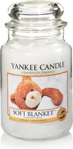 Yankee Candle Large Jar Geurkaars - Soft Blanket