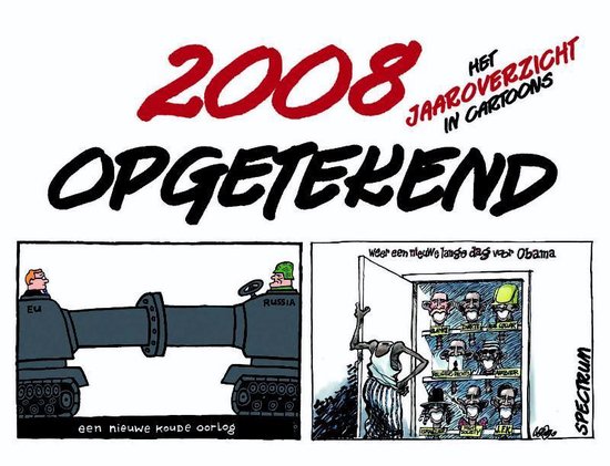 Cover van het boek '2008 opgetekend'