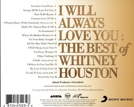 I Will Always Love You: The Best Of - Houston, Whitney