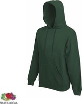 Fruit of the Loom Hoodie Classic Olive Maat XL dubbellaagse capuchon