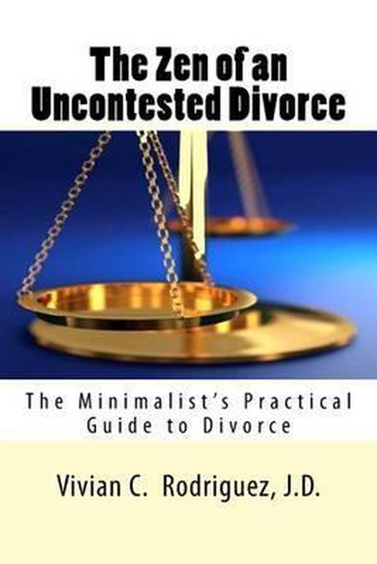 The Zen of an Uncontested Divorce - cover